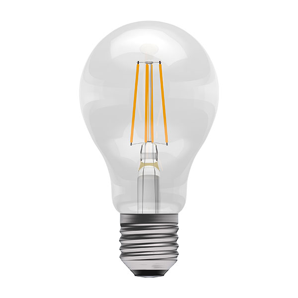 Genesis LED 7W Dimmable Filament Clear GLS - ES - 2700K